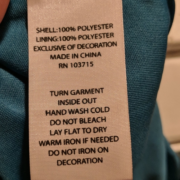 NWT Nanette Lepore Large TealBlue Lace Tank Blouse - Picture 11 of 11